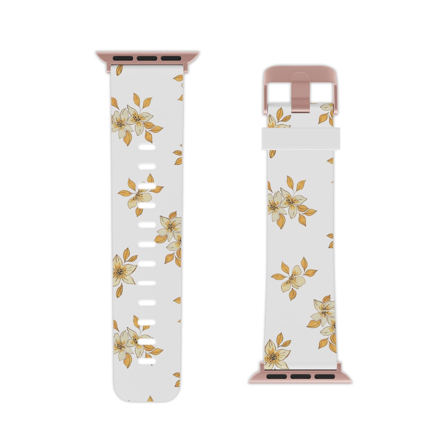 Delicate Yellow Blossom Apple Watch Band - BOGO Cases
