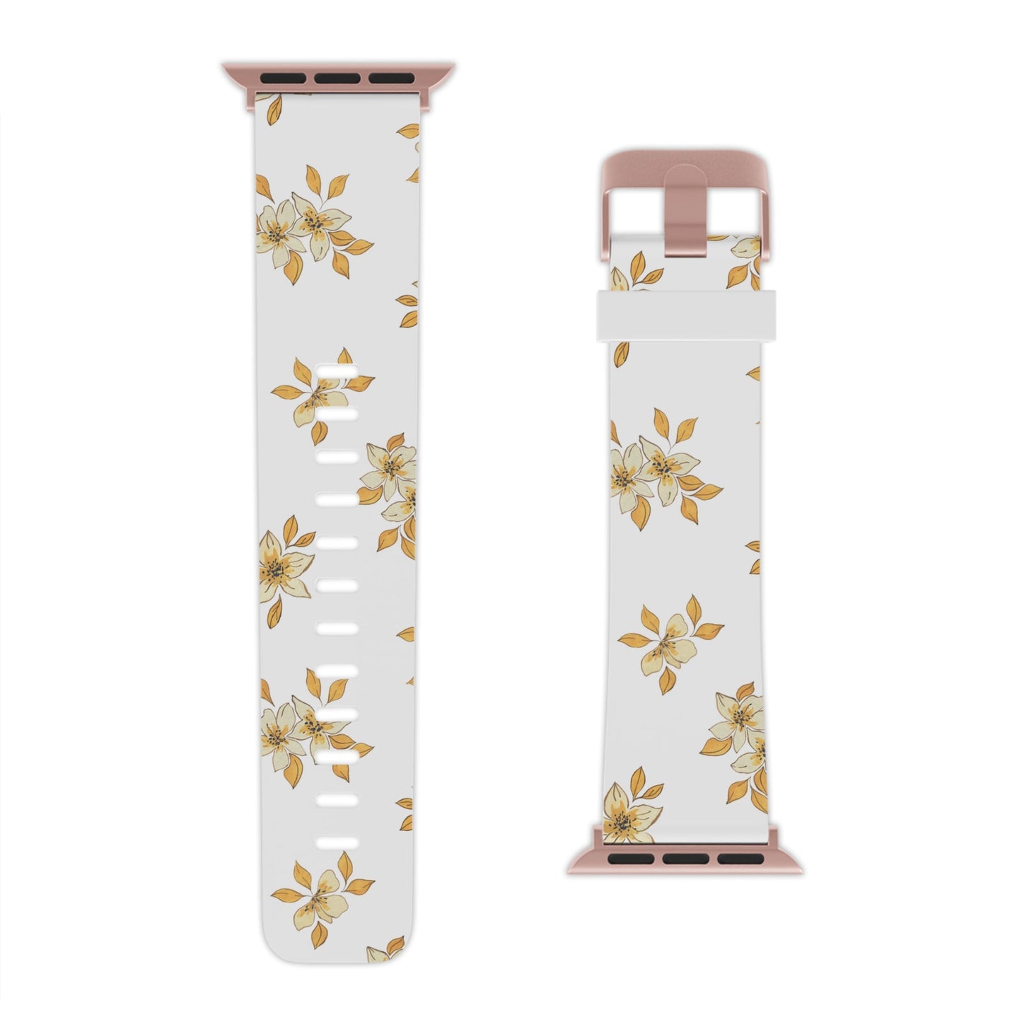 Delicate Yellow Blossom Apple Watch Band - BOGO Cases