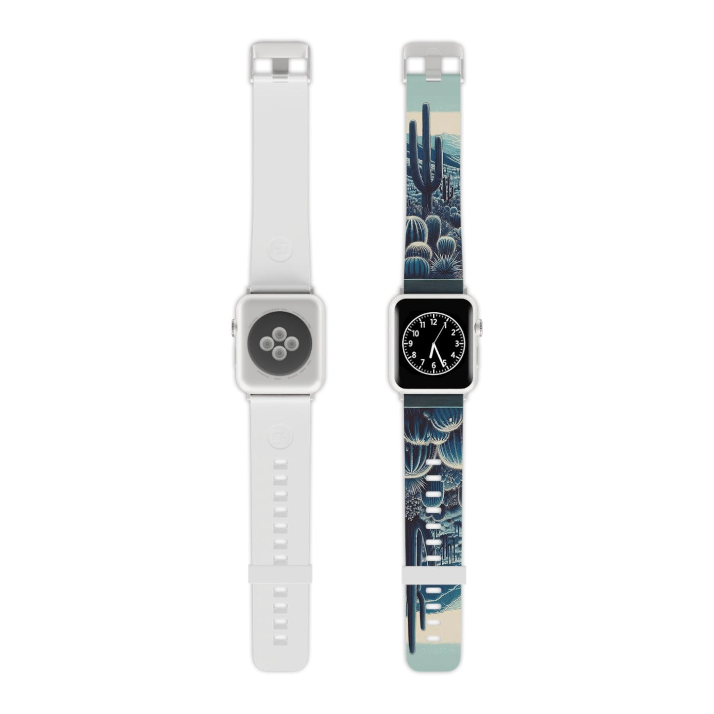 Desert Blues Cactus Apple Watch Band - BOGO Cases
