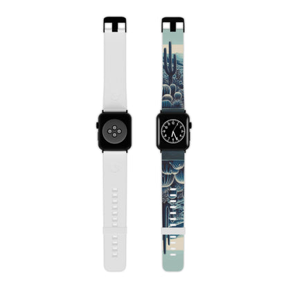 Desert Blues Cactus Apple Watch Band - BOGO Cases