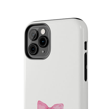Deuteronomy 28:13 Pink Bow - iPhone Series Case - BOGO Cases