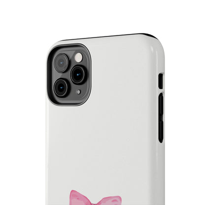 Deuteronomy 28:13 Pink Bow - iPhone Series Case - BOGO Cases