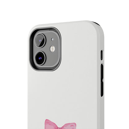 Deuteronomy 28:13 Pink Bow - iPhone Series Case - BOGO Cases