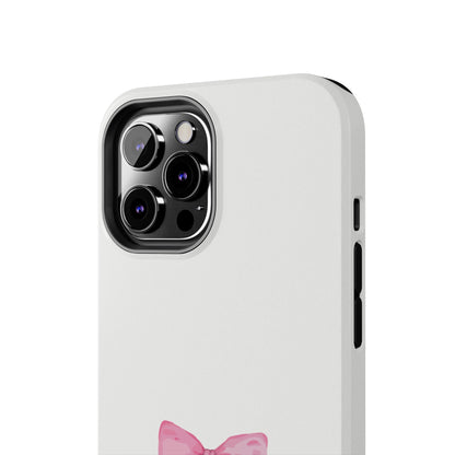 Deuteronomy 28:13 Pink Bow - iPhone Series Case - BOGO Cases