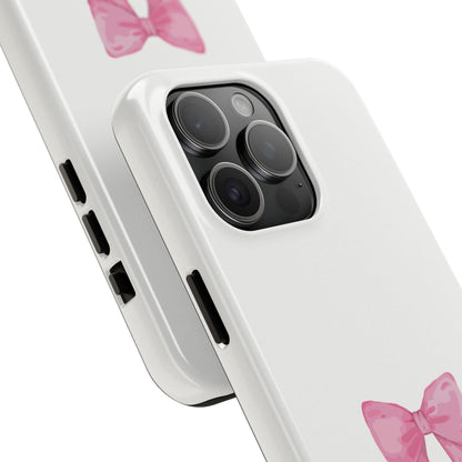 Deuteronomy 28:13 Pink Bow - iPhone Series Case - BOGO Cases