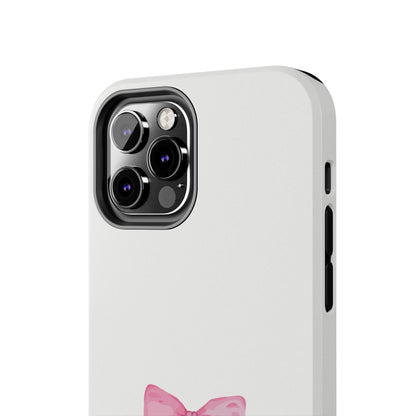 Deuteronomy 28:13 Pink Bow - iPhone Series Case - BOGO Cases