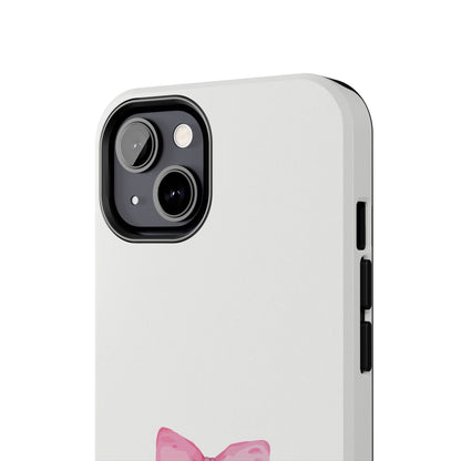 Deuteronomy 28:13 Pink Bow - iPhone Series Case - BOGO Cases