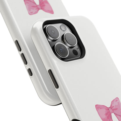 Deuteronomy 28:13 Pink Bow - MagSafe iPhone Case - BOGO Cases