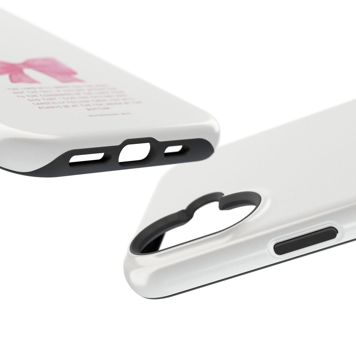 Deuteronomy 28:13 Pink Bow - MagSafe iPhone Case - BOGO Cases