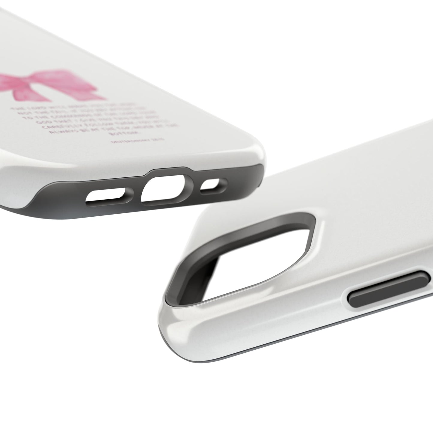 Deuteronomy 28:13 Pink Bow - MagSafe iPhone Case - BOGO Cases