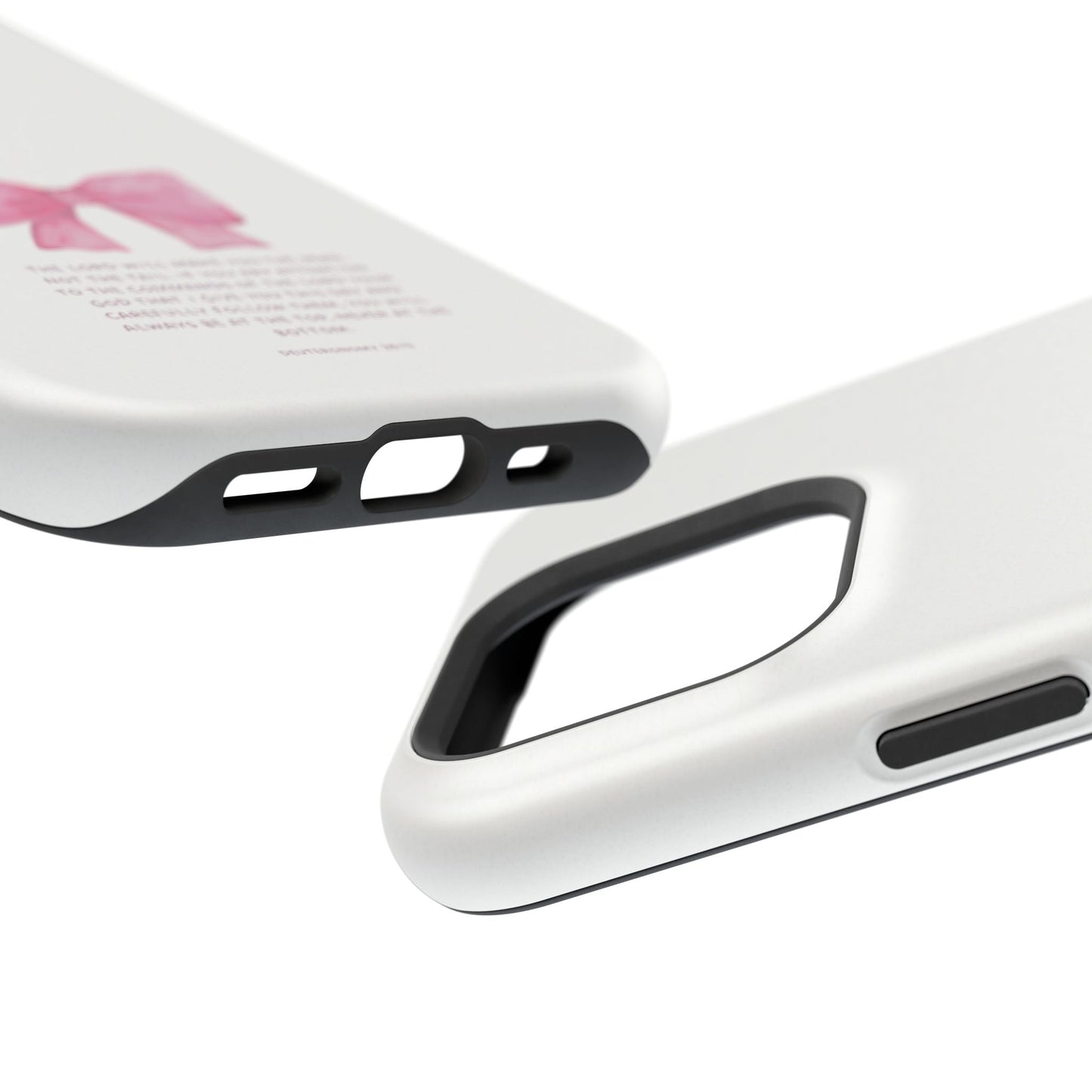 Deuteronomy 28:13 Pink Bow - MagSafe iPhone Case - BOGO Cases