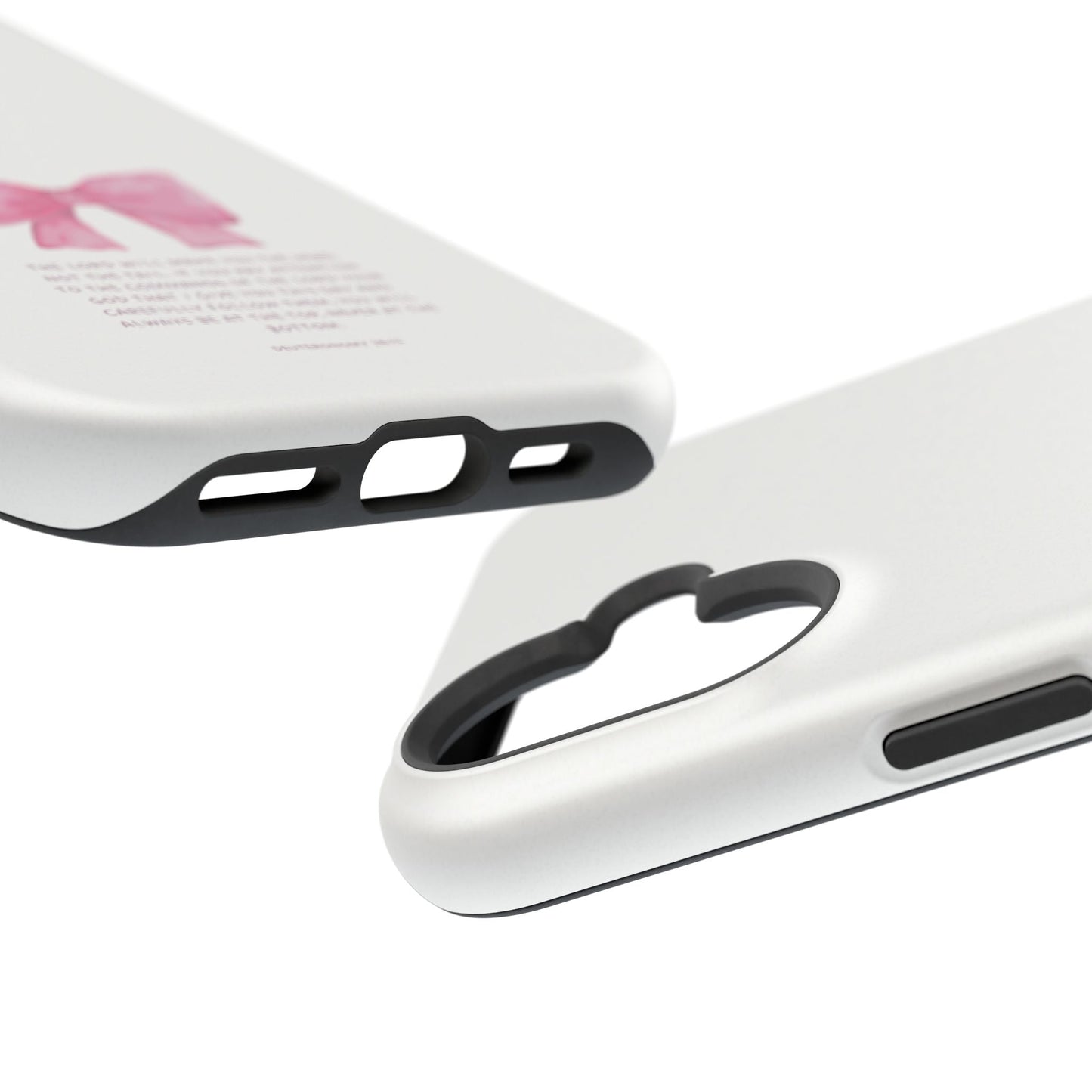 Deuteronomy 28:13 Pink Bow - MagSafe iPhone Case - BOGO Cases