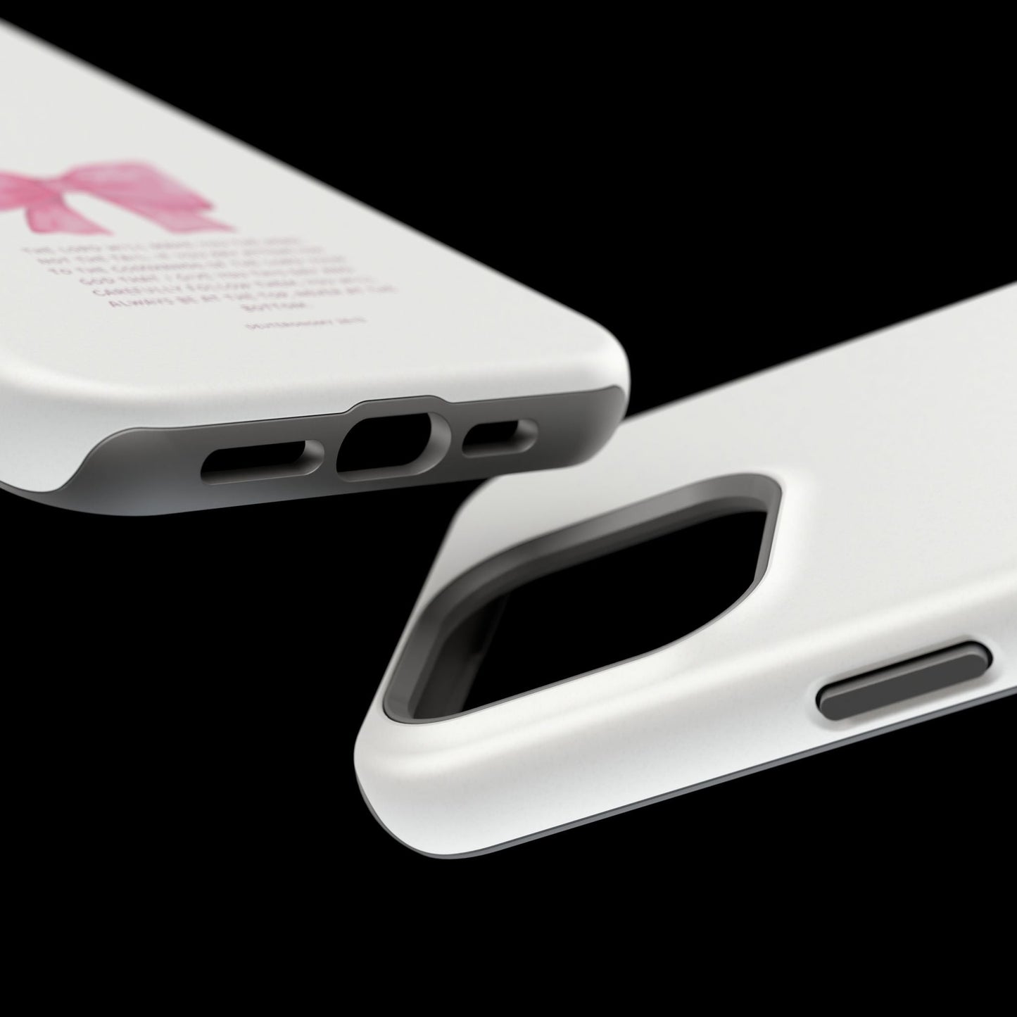 Deuteronomy 28:13 Pink Bow - MagSafe iPhone Case - BOGO Cases