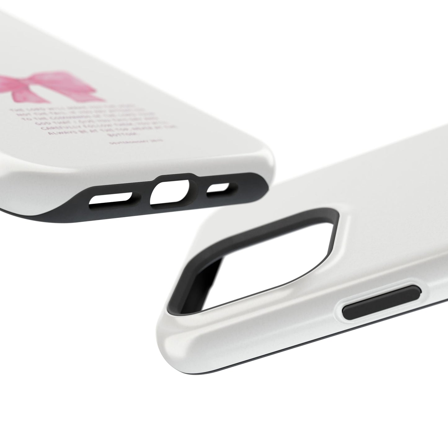 Deuteronomy 28:13 Pink Bow - MagSafe iPhone Case - BOGO Cases