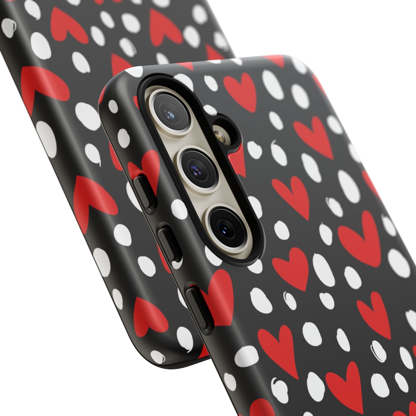 Doodle Hearts Samsung Galaxy Case – Modern Love - Inspired Design - BOGO Cases