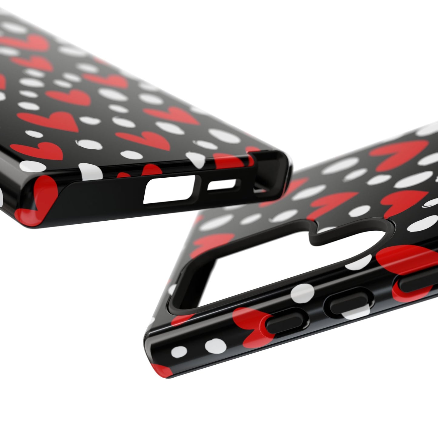 Doodle Hearts Samsung Galaxy Case – Modern Love - Inspired Design - BOGO Cases
