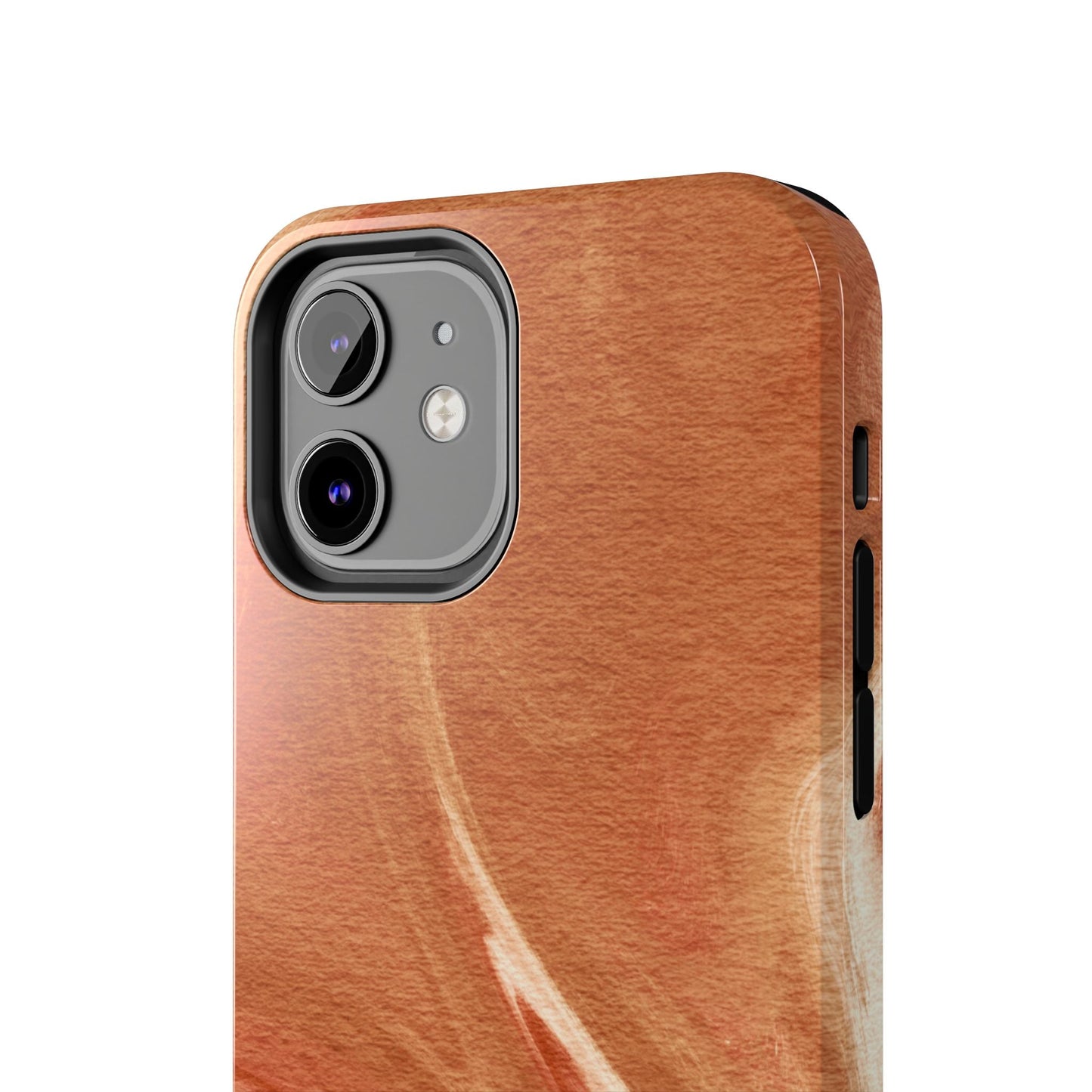 Earthy Terracotta Swirl MagSafe iPhone Case – Elegant Design with Magnetic Precision - BOGO Cases