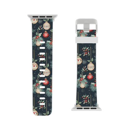 Elegant Christmas Ornaments and Pine Apple Watch Band - BOGO Cases