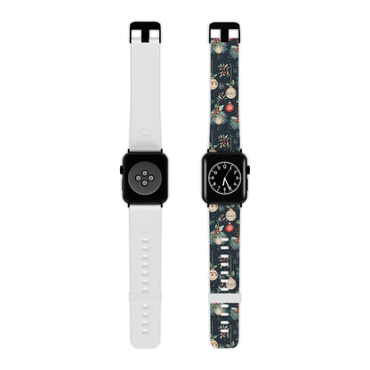 Elegant Christmas Ornaments and Pine Apple Watch Band - BOGO Cases