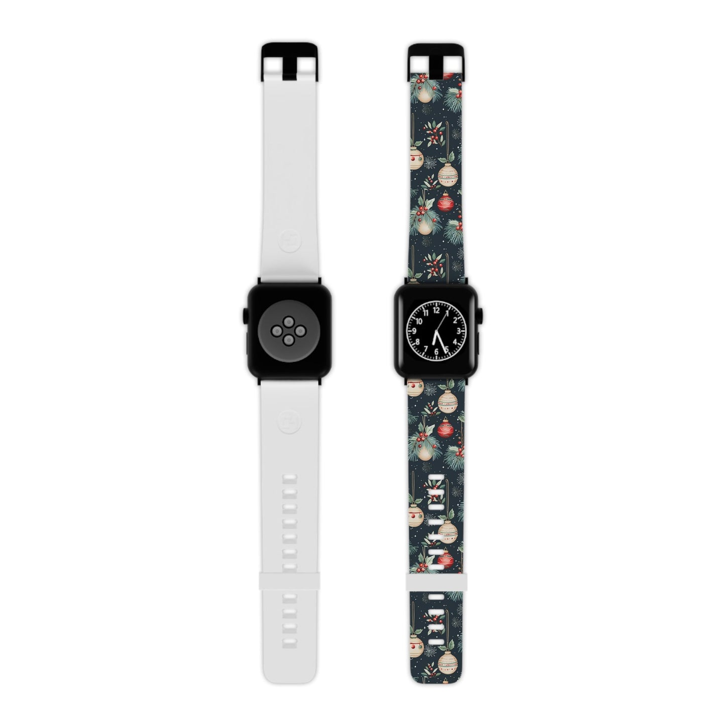 Elegant Christmas Ornaments and Pine Apple Watch Band - BOGO Cases
