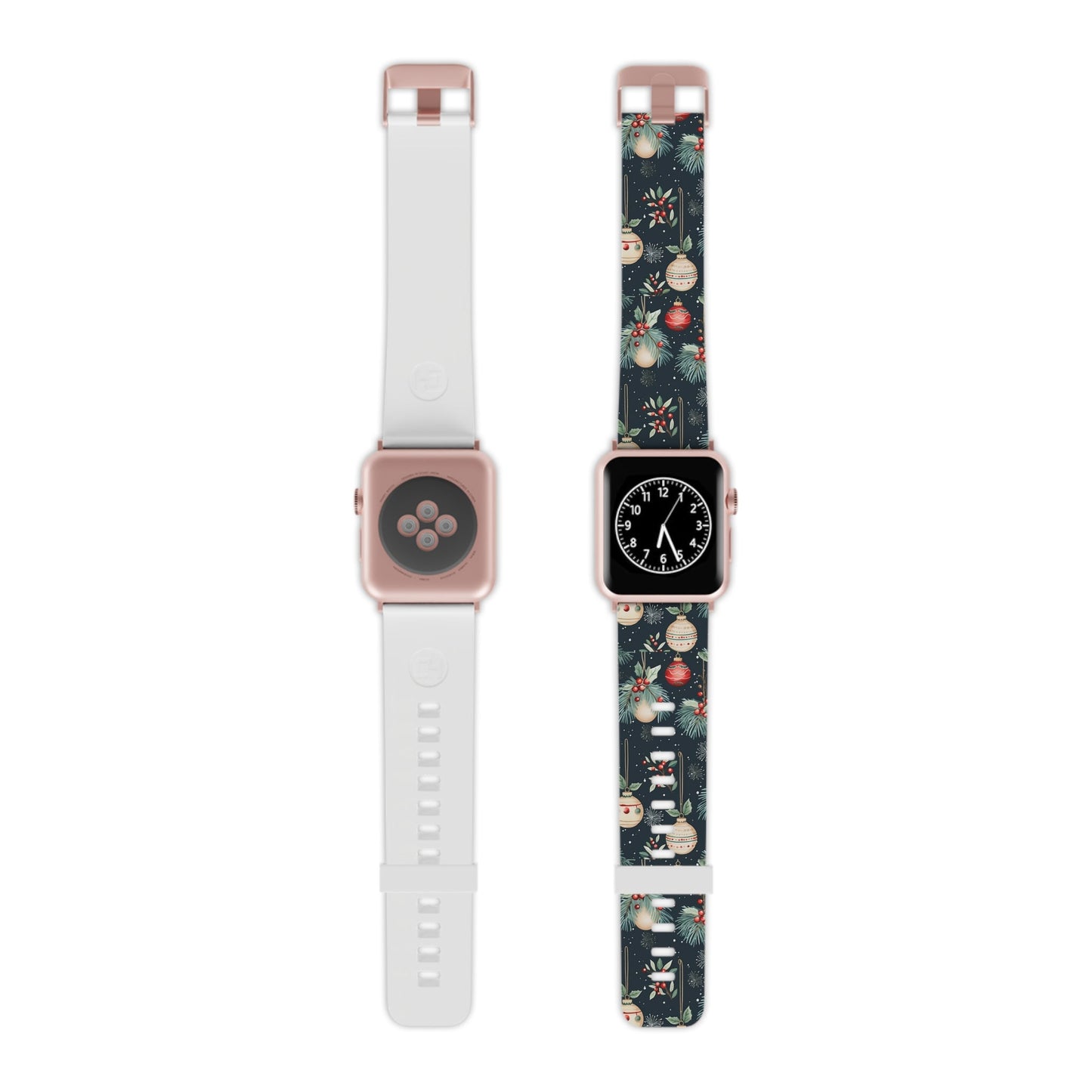 Elegant Christmas Ornaments and Pine Apple Watch Band - BOGO Cases