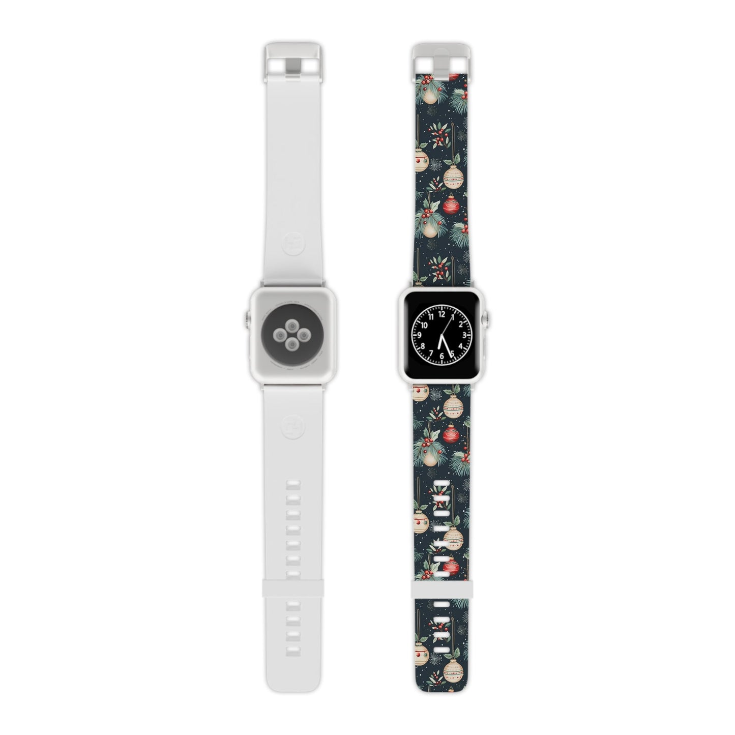 Elegant Christmas Ornaments and Pine Apple Watch Band - BOGO Cases