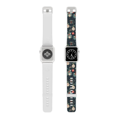 Elegant Christmas Ornaments and Pine Apple Watch Band - BOGO Cases