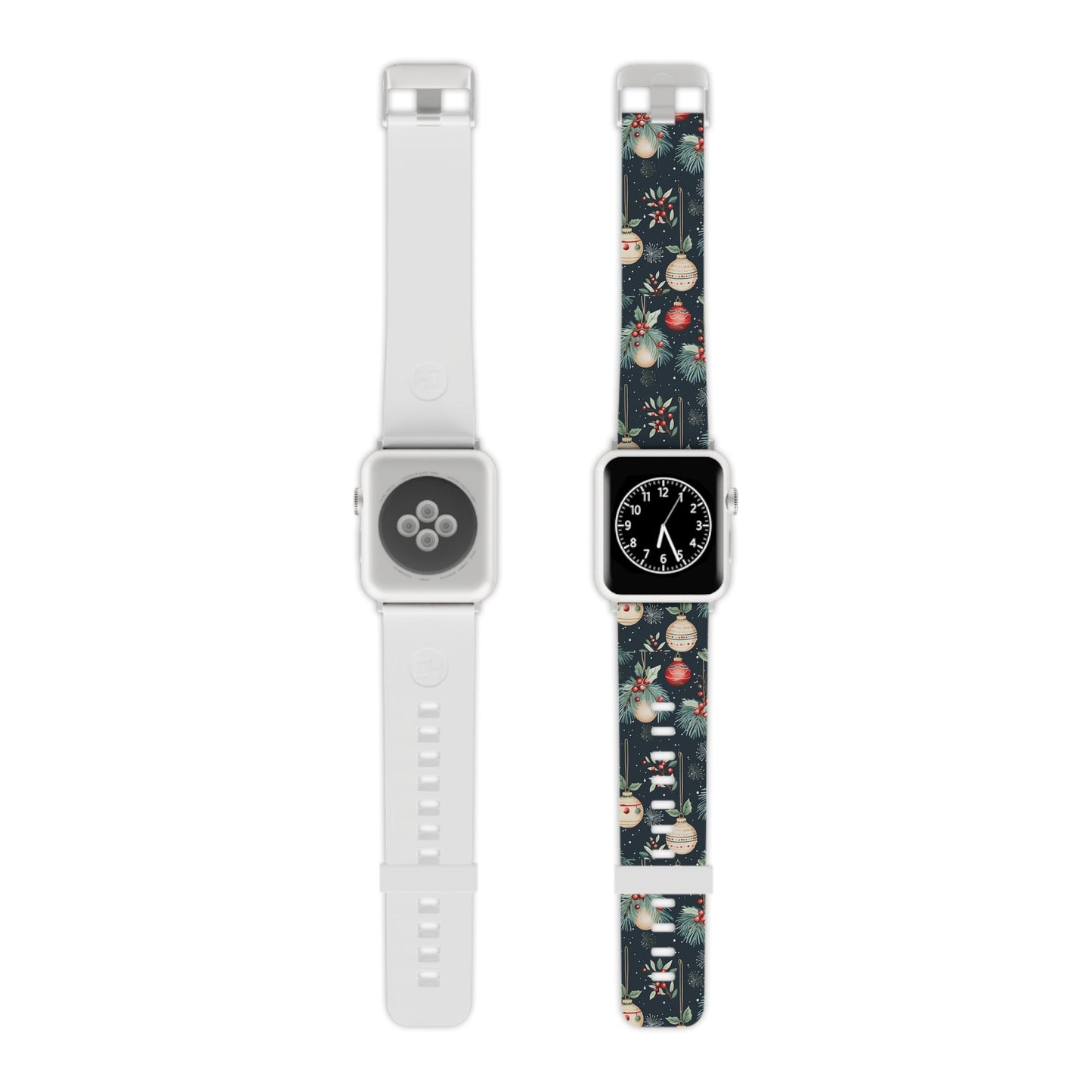 Elegant Christmas Ornaments and Pine Apple Watch Band - BOGO Cases