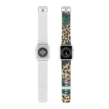 Emerald Glitter Leopard Print Apple Watch Band - BOGO Cases