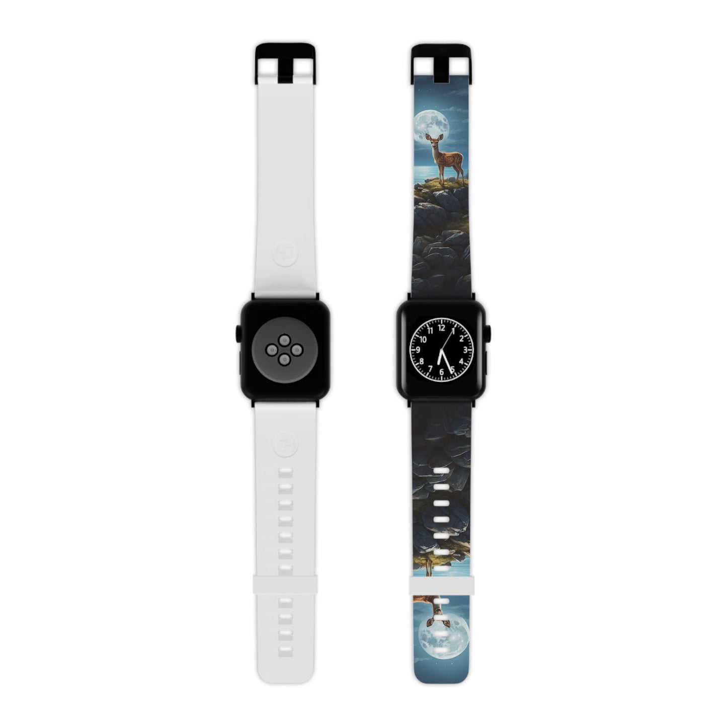 Enchanted Fawn Under the Moonlit Sky Apple Watch Band - BOGO Cases