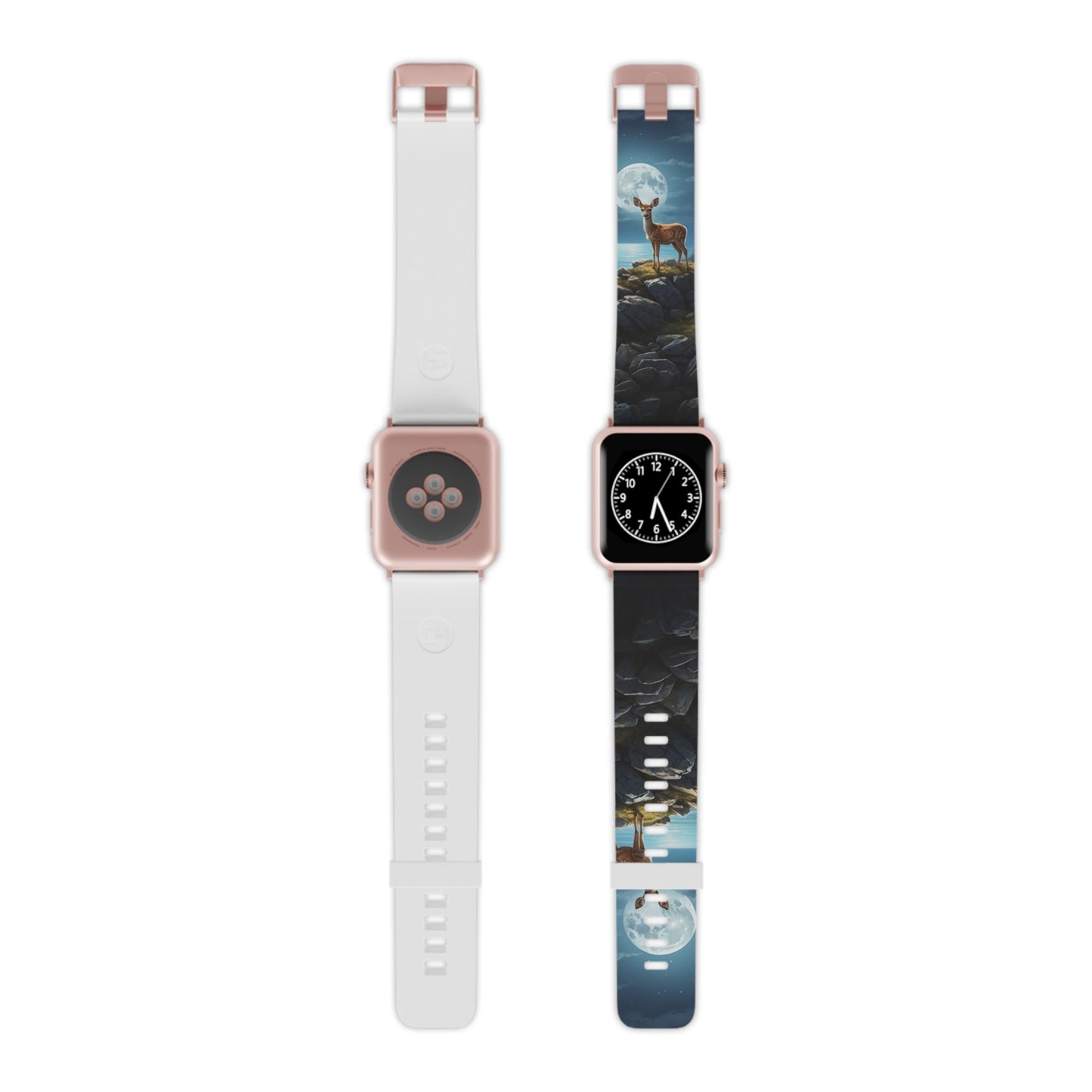 Enchanted Fawn Under the Moonlit Sky Apple Watch Band - BOGO Cases