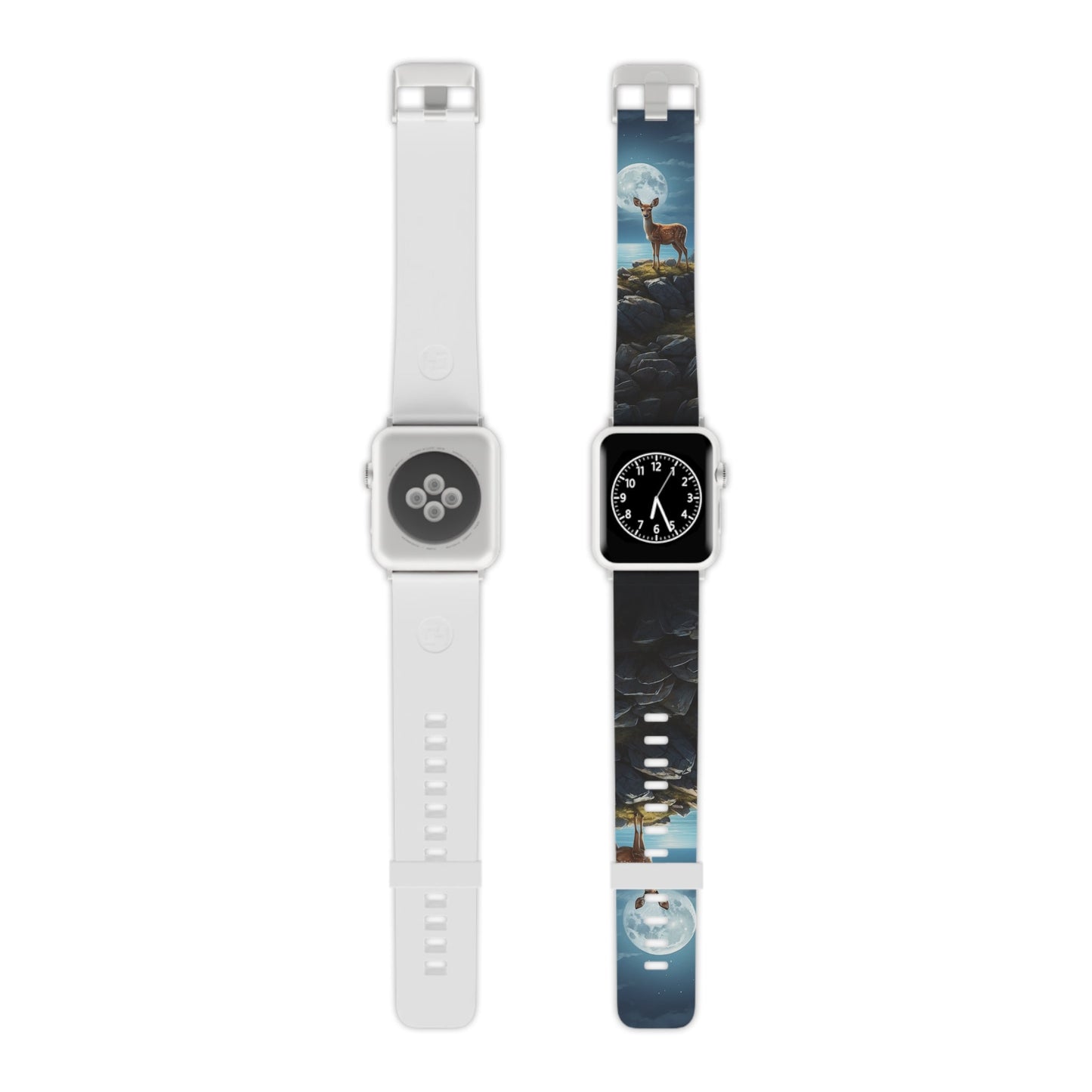 Enchanted Fawn Under the Moonlit Sky Apple Watch Band - BOGO Cases