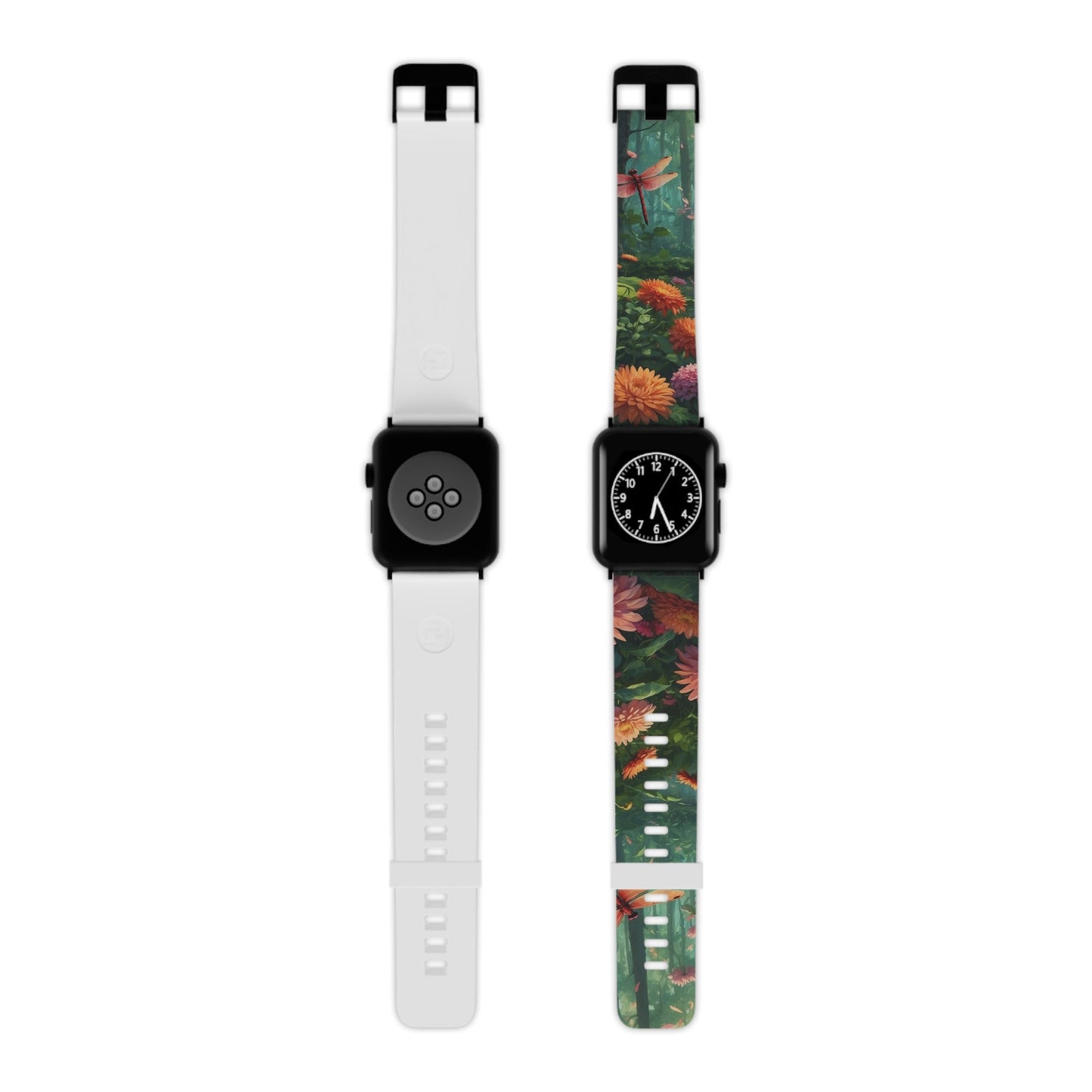 Enchanted Forest Dragonflies & Blossoms Apple Watch Band - BOGO Cases