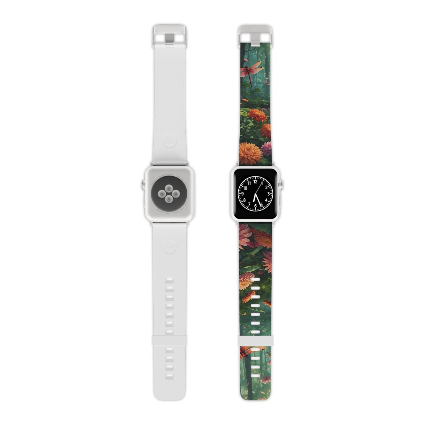 Enchanted Forest Dragonflies & Blossoms Apple Watch Band - BOGO Cases