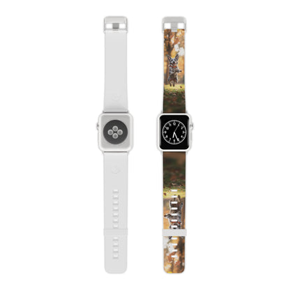 Energetic Blue Heeler Forest Pup Apple Watch Band - BOGO Cases