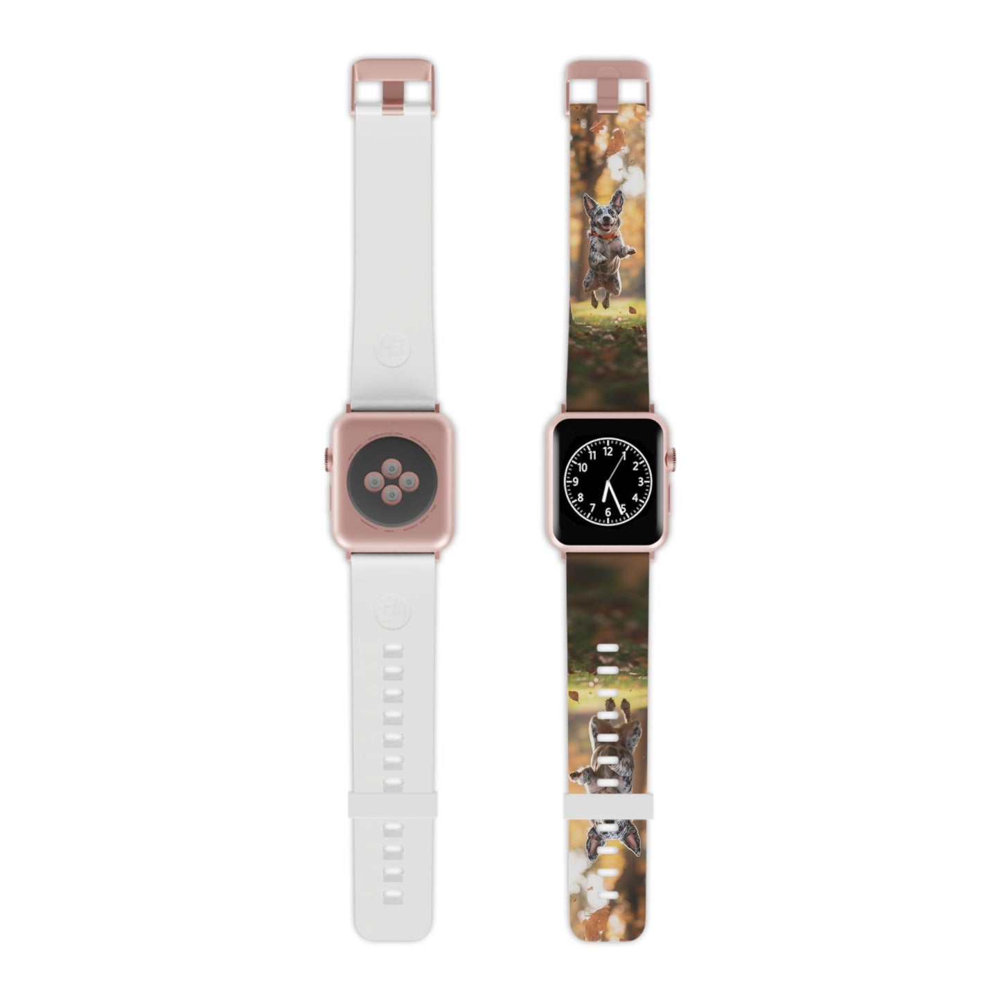 Energetic Blue Heeler Forest Pup Apple Watch Band - BOGO Cases