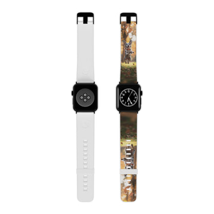 Energetic Blue Heeler Forest Pup Apple Watch Band - BOGO Cases