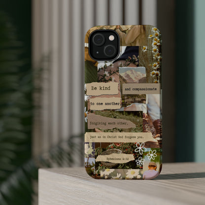 Ephesians 4:32 Vintage Collage - MagSafe iPhone Case - BOGO Cases