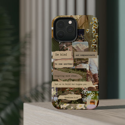Ephesians 4:32 Vintage Collage - MagSafe iPhone Case - BOGO Cases