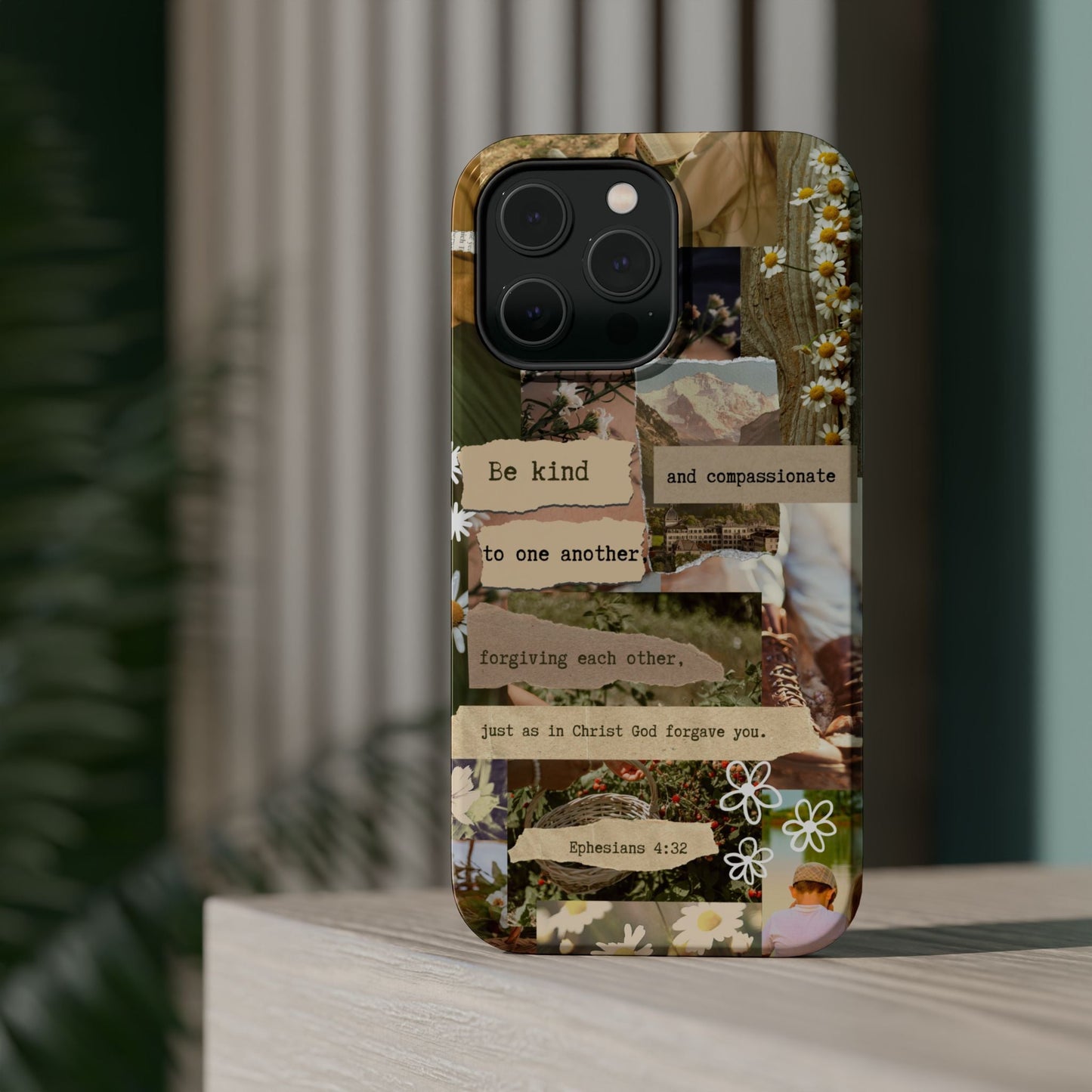 Ephesians 4:32 Vintage Collage - MagSafe iPhone Case - BOGO Cases