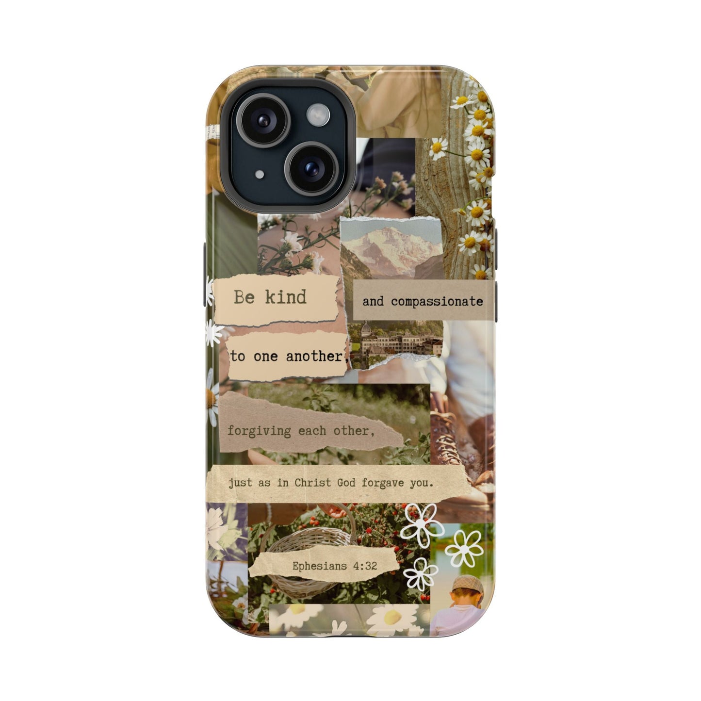 Ephesians 4:32 Vintage Collage - MagSafe iPhone Case - BOGO Cases