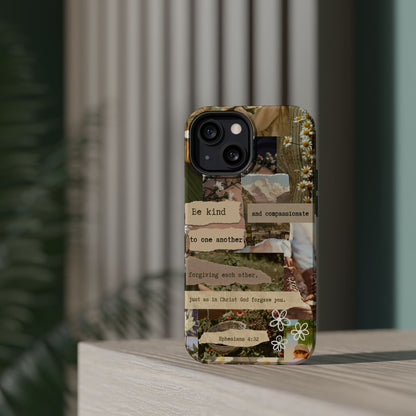 Ephesians 4:32 Vintage Collage - MagSafe iPhone Case - BOGO Cases