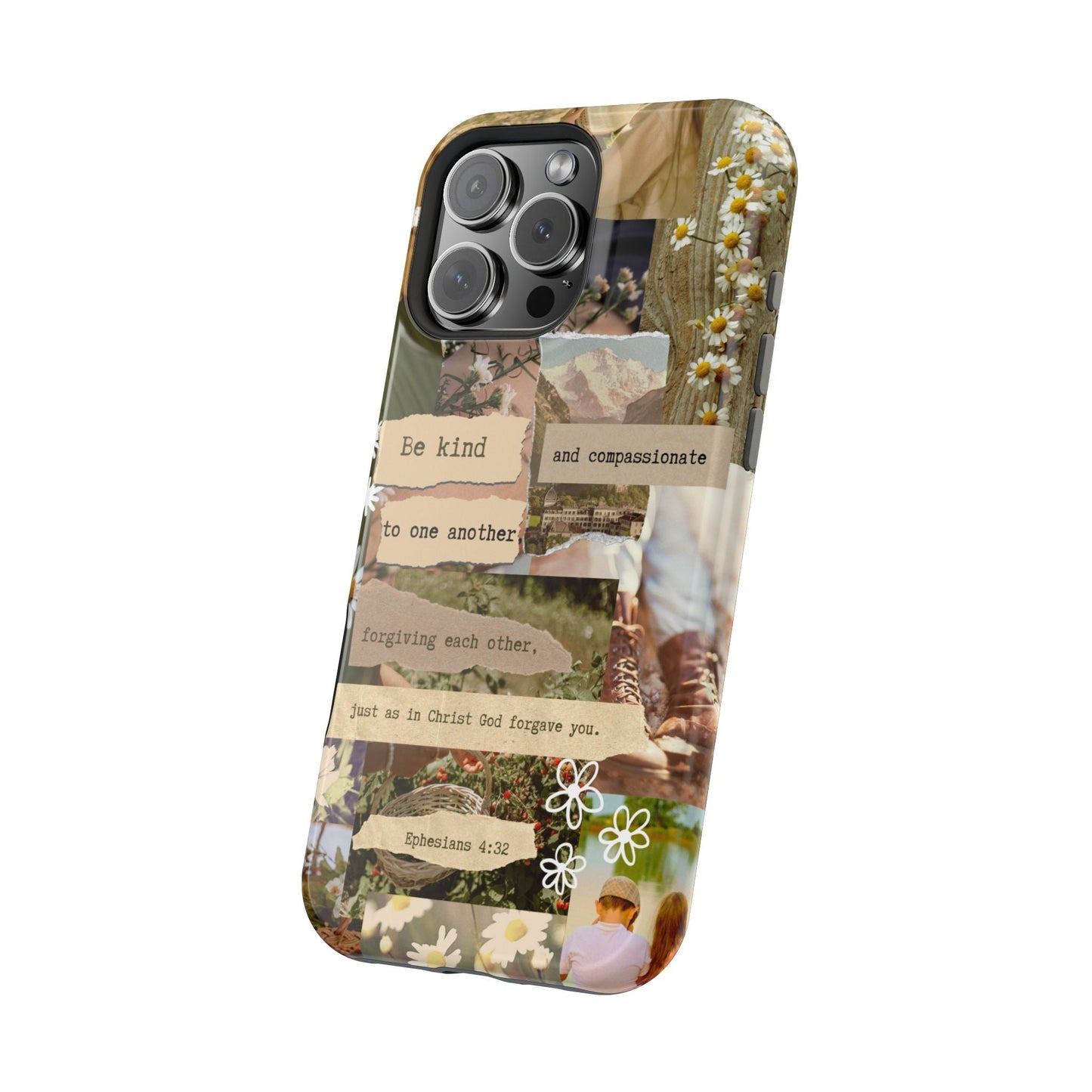 Ephesians 4:32 Vintage Collage - MagSafe iPhone Case - BOGO Cases