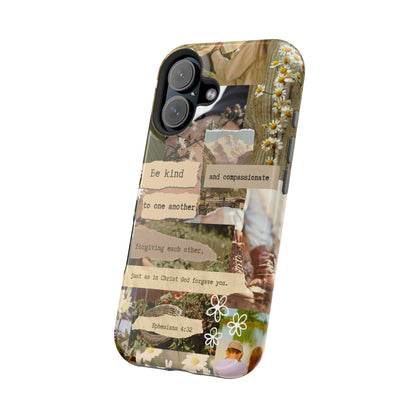 Ephesians 4:32 Vintage Collage - MagSafe iPhone Case - BOGO Cases