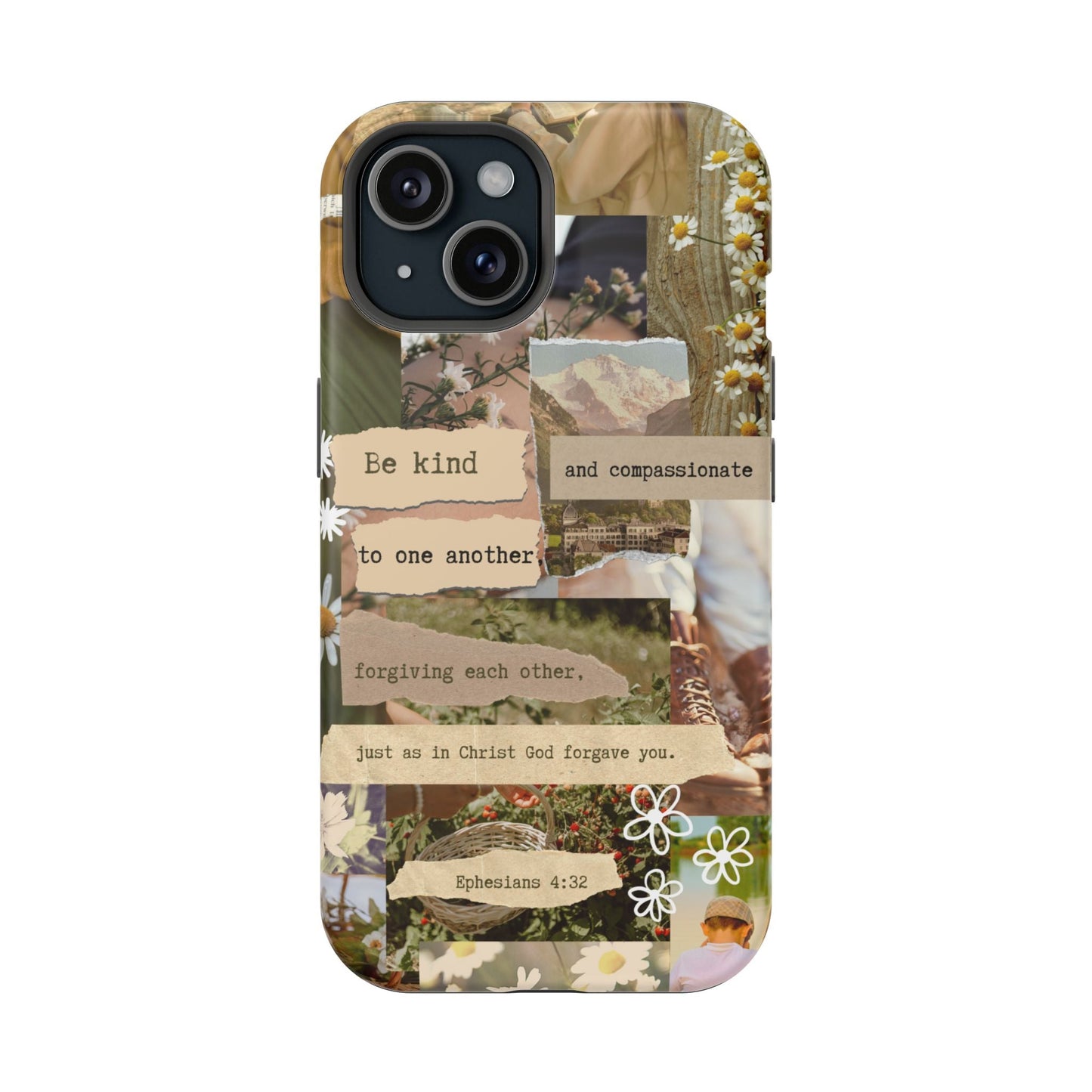 Ephesians 4:32 Vintage Collage - MagSafe iPhone Case - BOGO Cases