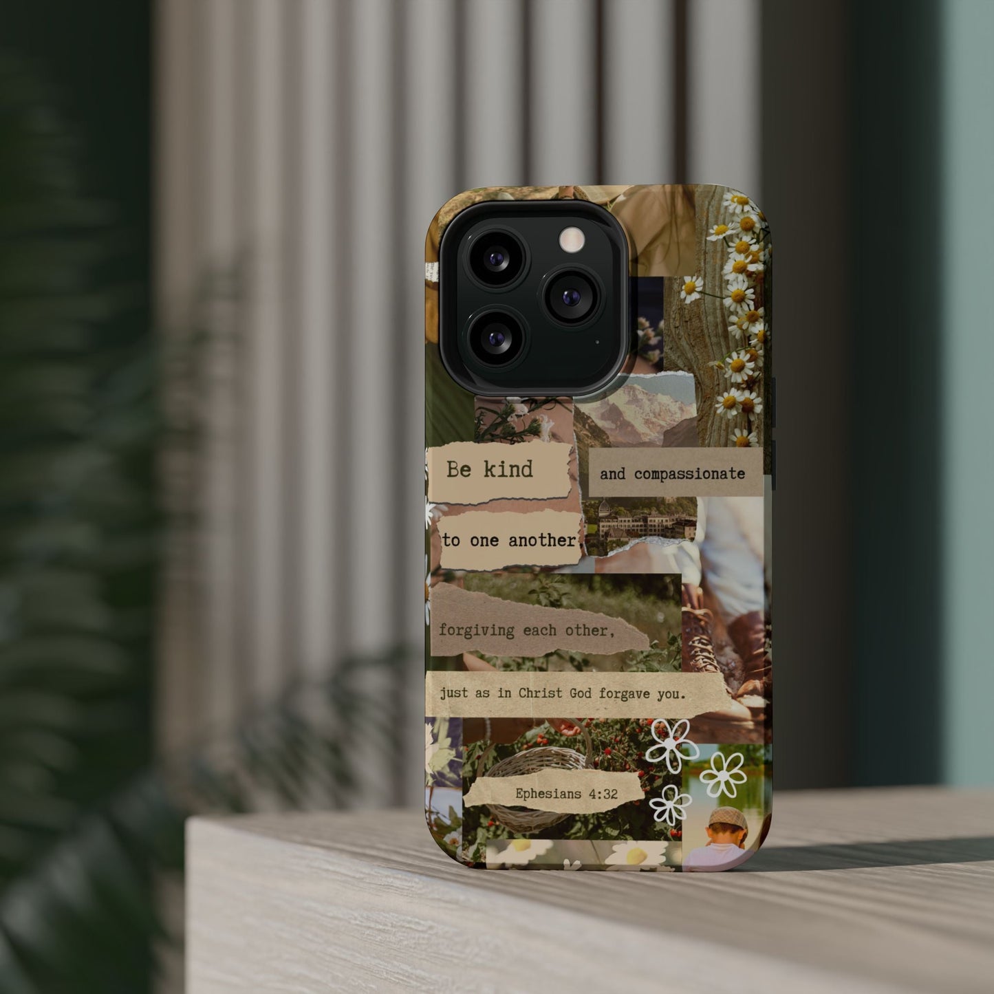 Ephesians 4:32 Vintage Collage - MagSafe iPhone Case - BOGO Cases
