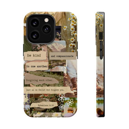 Ephesians 4:32 Vintage Collage - MagSafe iPhone Case - BOGO Cases