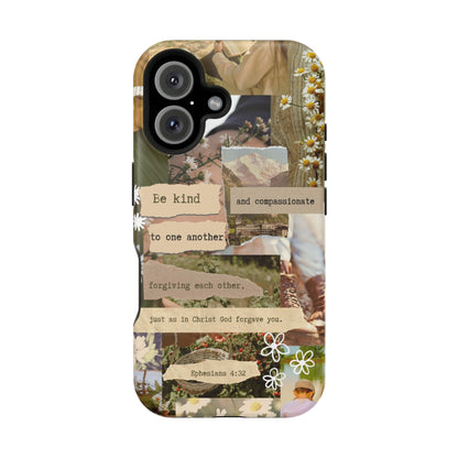 Ephesians 4:32 Vintage Collage - MagSafe iPhone Case - BOGO Cases
