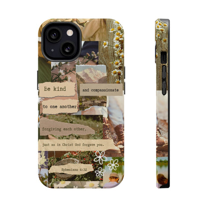 Ephesians 4:32 Vintage Collage - MagSafe iPhone Case - BOGO Cases