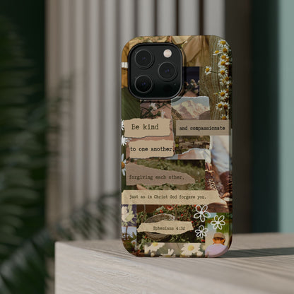 Ephesians 4:32 Vintage Collage - MagSafe iPhone Case - BOGO Cases